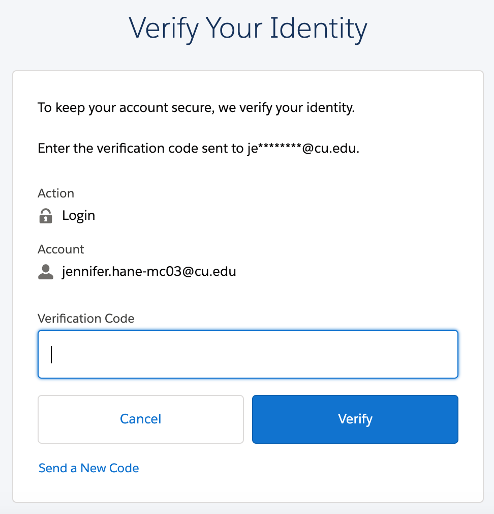 Verify Your Identity