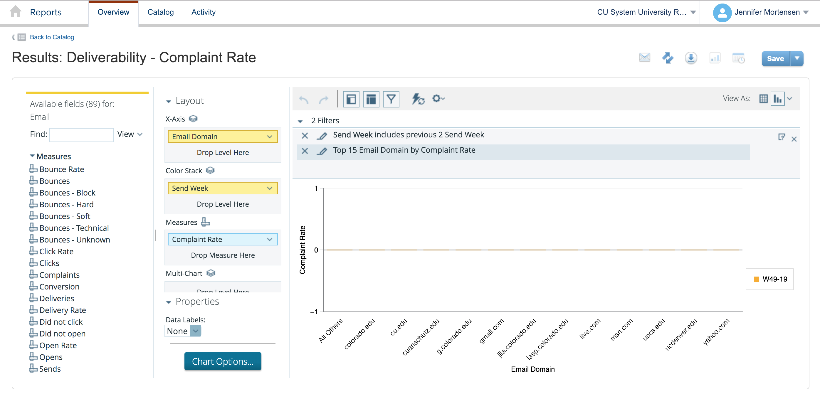 Deliverability - Complaint Report Example