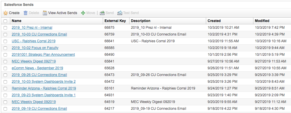 Salesforce Send Email List Example