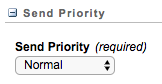 Send Priority