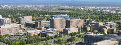 Photograph of the CU Anschutz Medical Campus