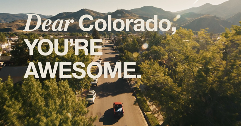 Dear Colorado, You're Awesome.
