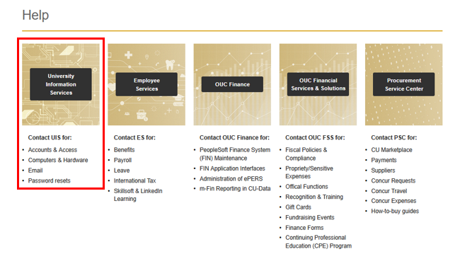 CU Self-Service Portal, TDX