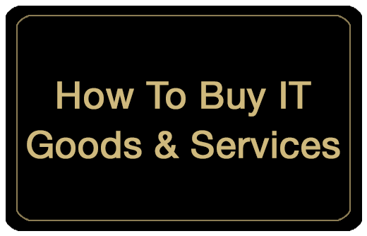 How to Buy IT Goods and Services