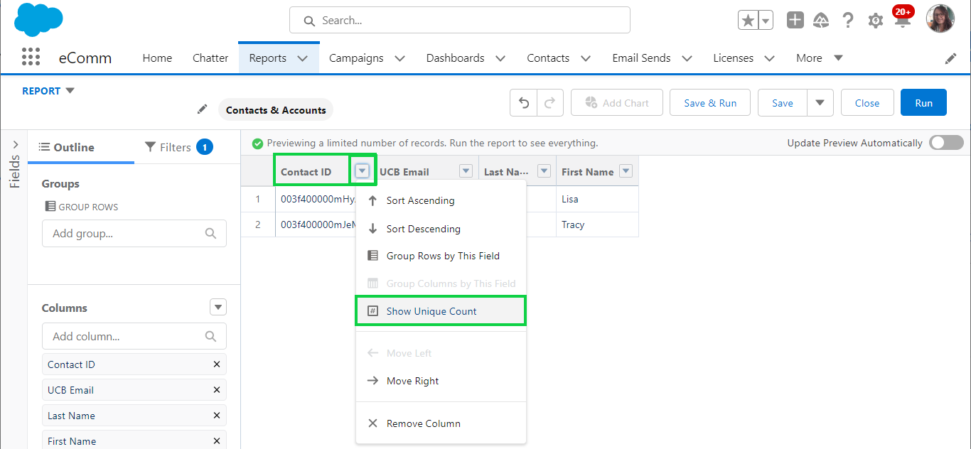 show-unique-count-in-salesforce-reports-university-of-colorado