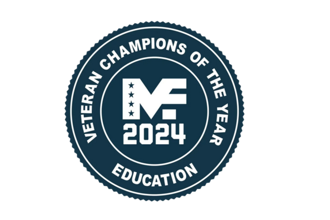 Jeff Deickman, Assistant Director of Veteran and Military Affairs, was recognized by Military Friendly® with the 2024 Veteran Champions of the Year in Higher Education award.